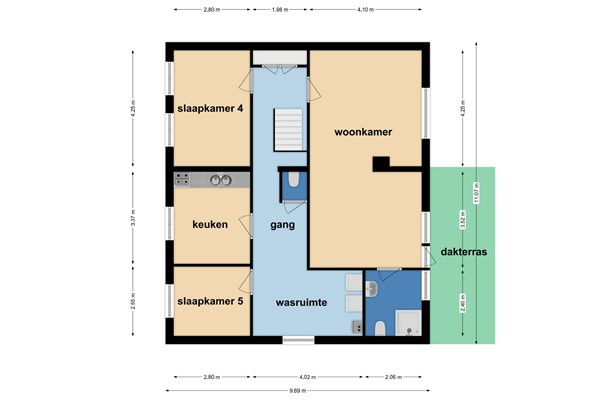 Medium property photo - Bergsestraat 69, 4724 CC Wouw